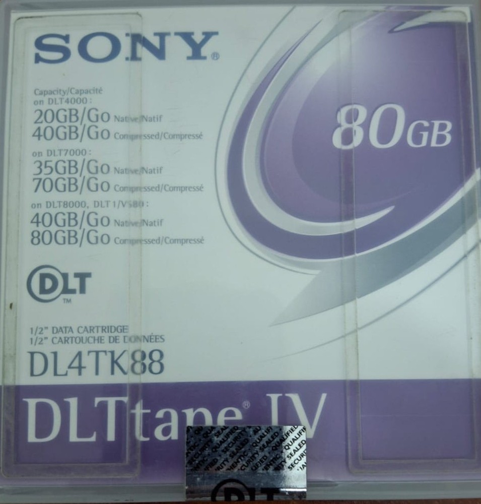 Paquete de 5 cintas DLT IV Sony