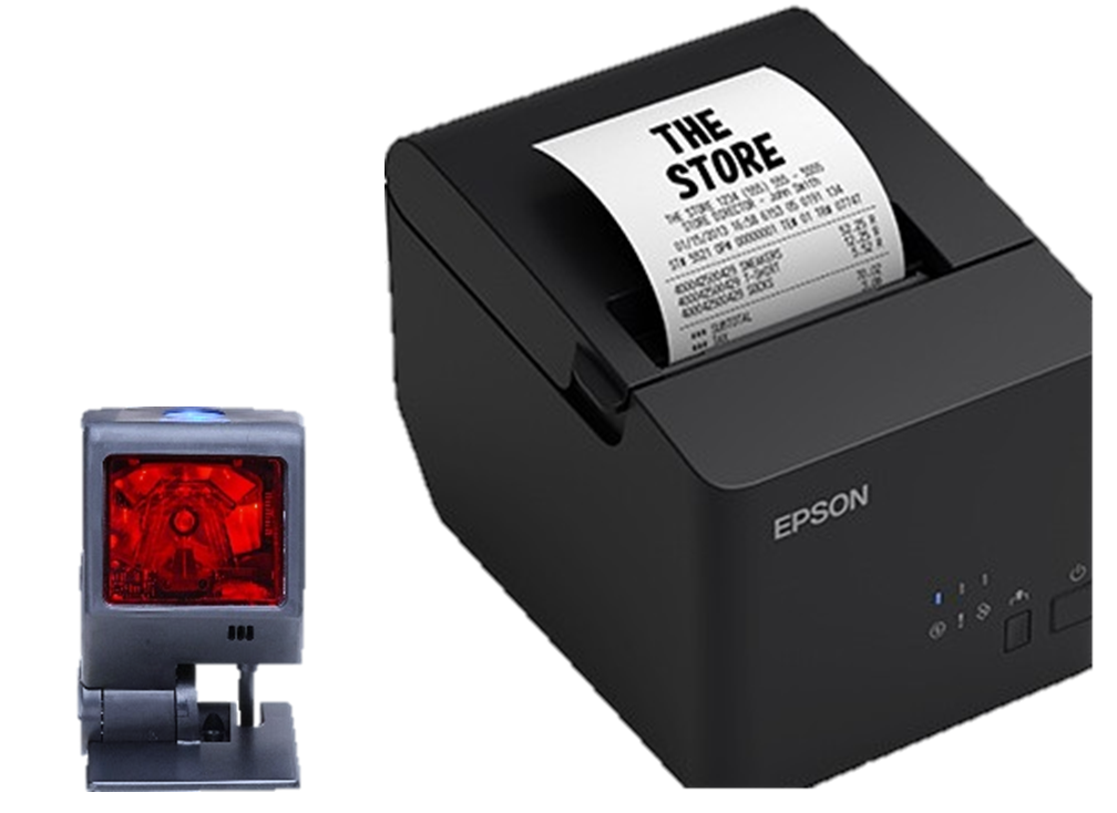 Paquete Impresora Epson TM-T20III + Lector Honeywell QuantumT 3580